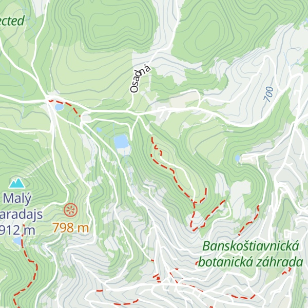 Map of Glanzenberg