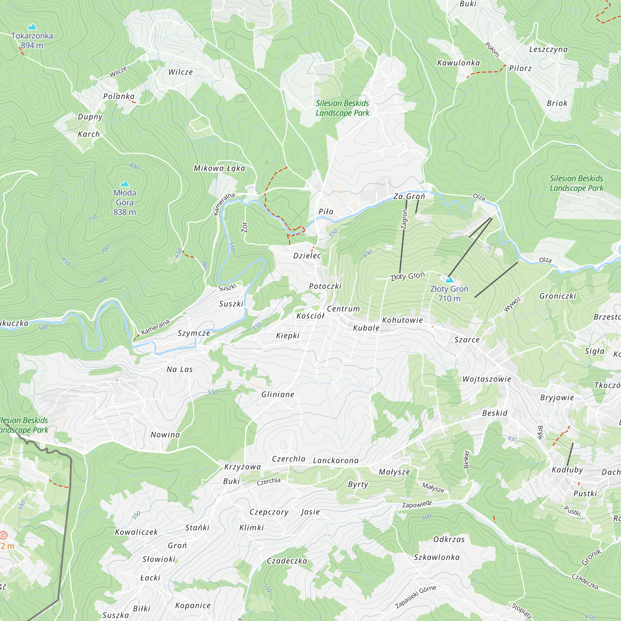 Informacja Turystyczna map