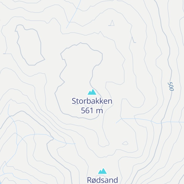 Map of Storbakken