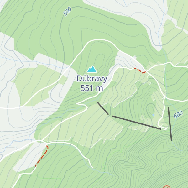 Map of Chata Fatranka