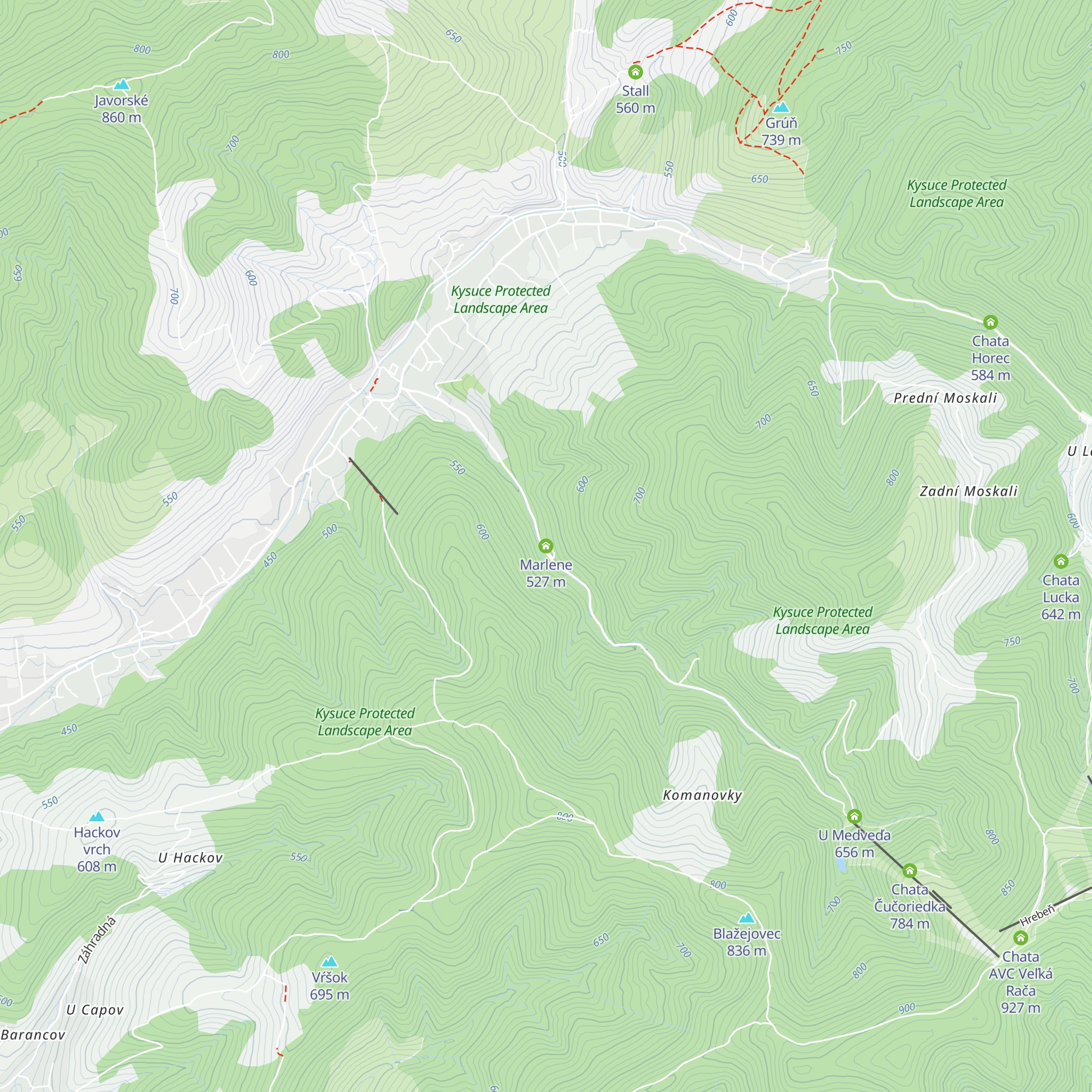 Marlene map