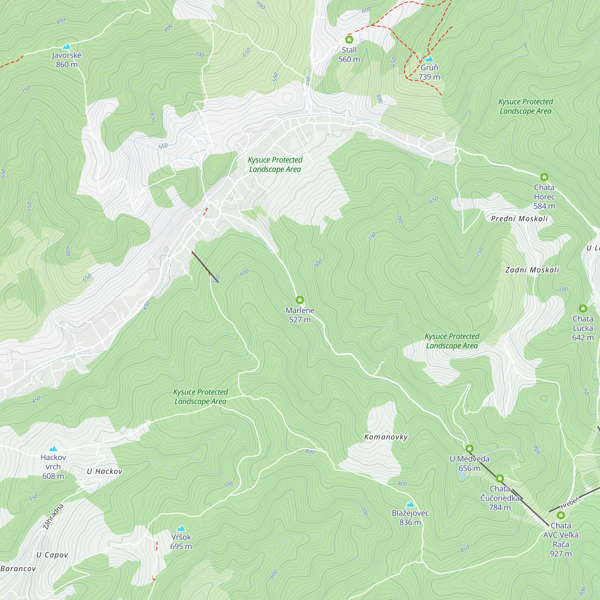 Marlene map