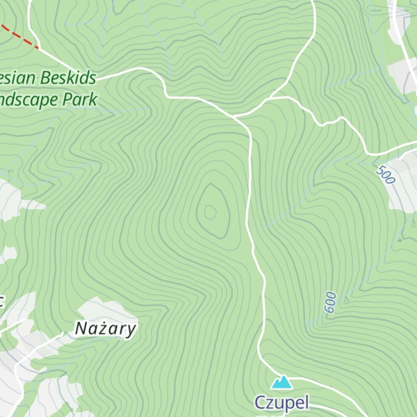 Map of Łazek