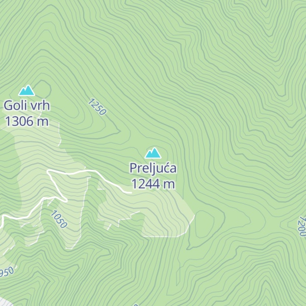 Map of Preljuća