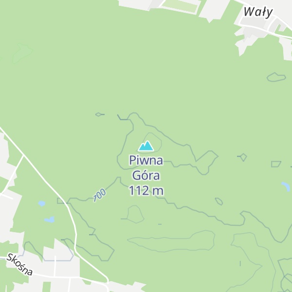 Map of Piwna Góra