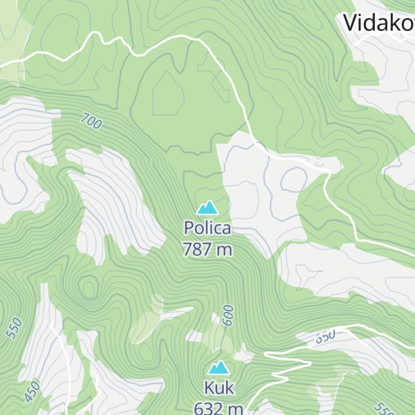 Map of Polica