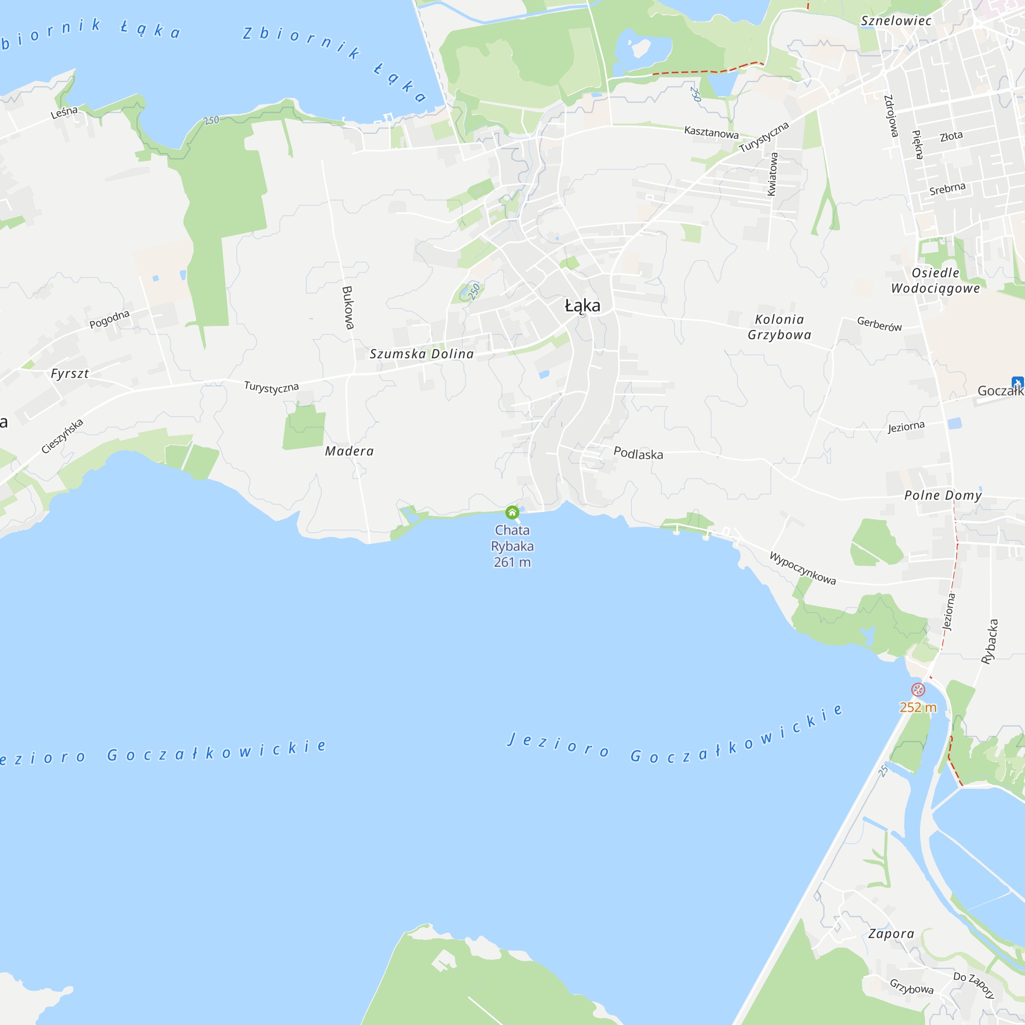 Chata Rybaka map