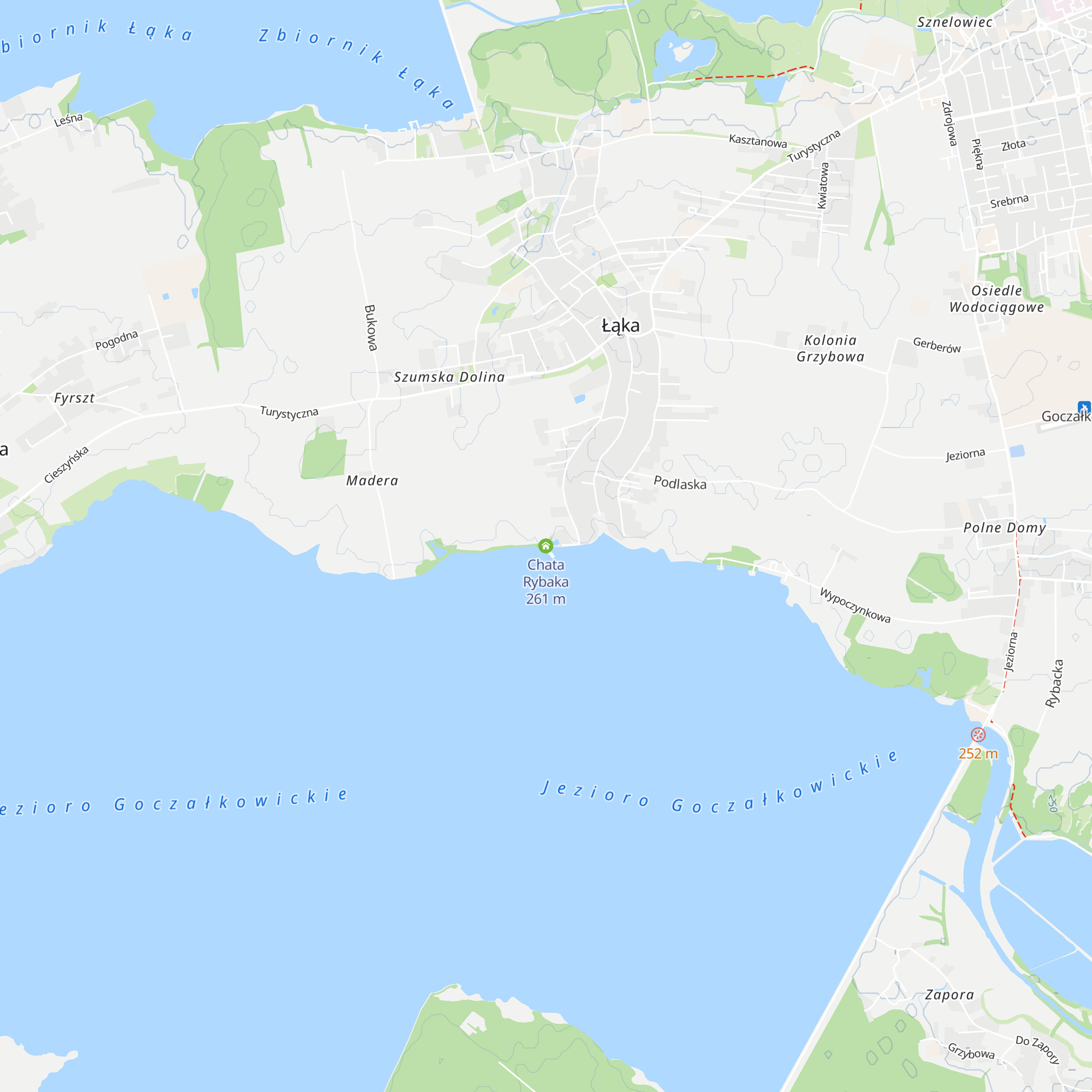 Chata Rybaka map