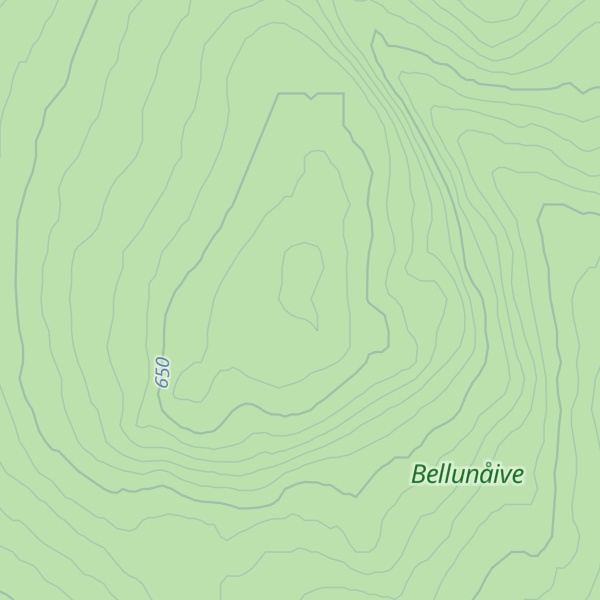 Map of Bellunåive