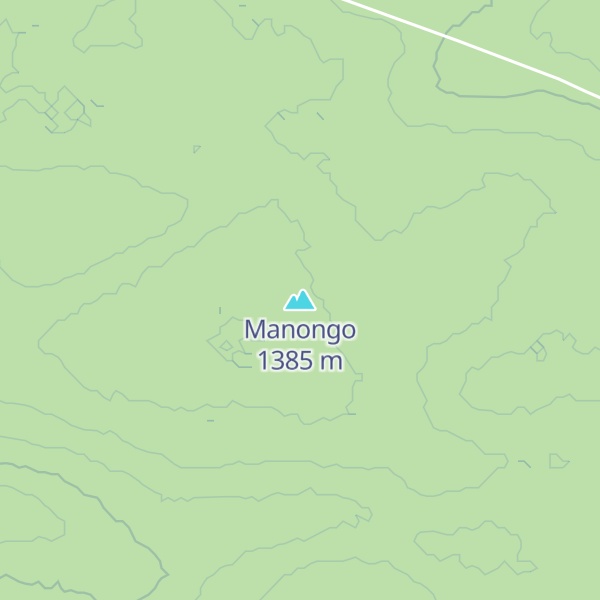 Map of Manongo