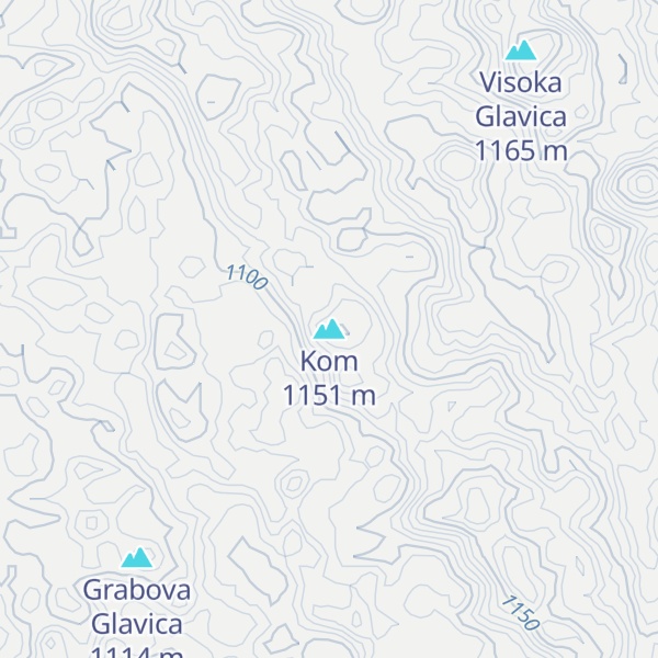 Map of Kom