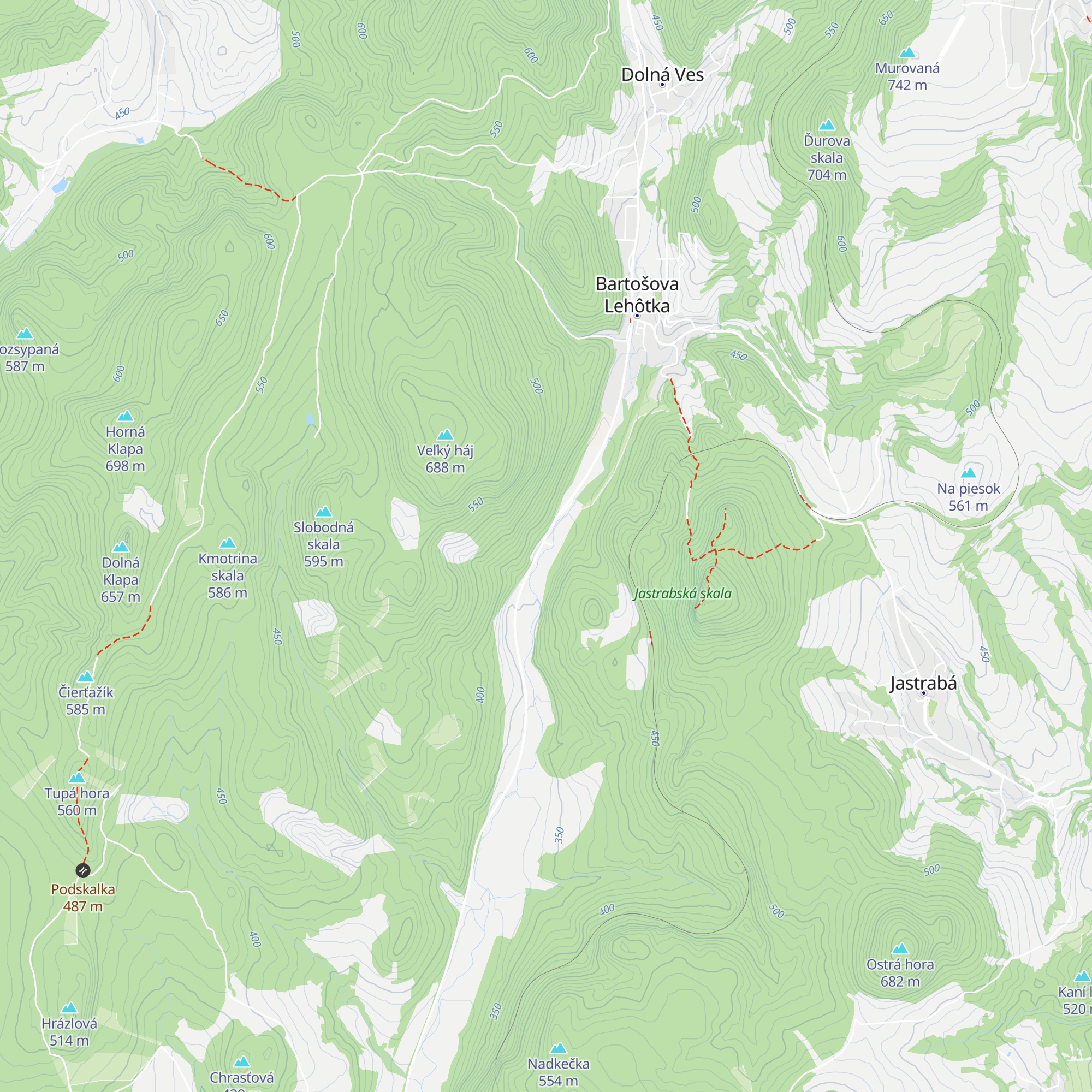 Zlatý strom map