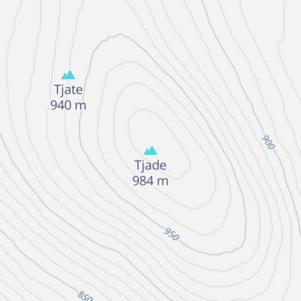 Map of Tjade
