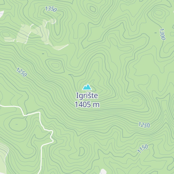 Map of Igrište