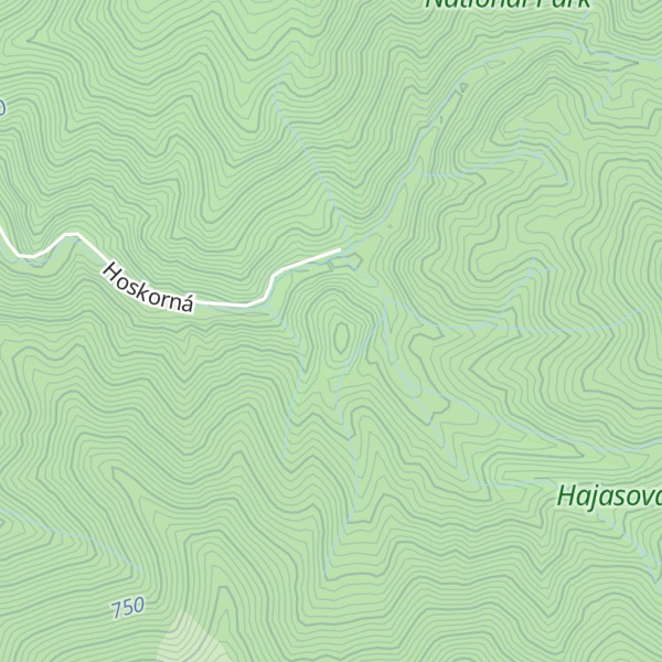 Map of Hrádok