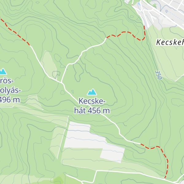 Map of Kecske-hát