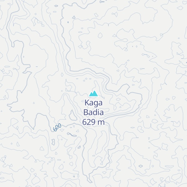 Map of Kaga Badia