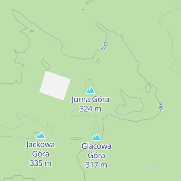 Map of Jurna Góra