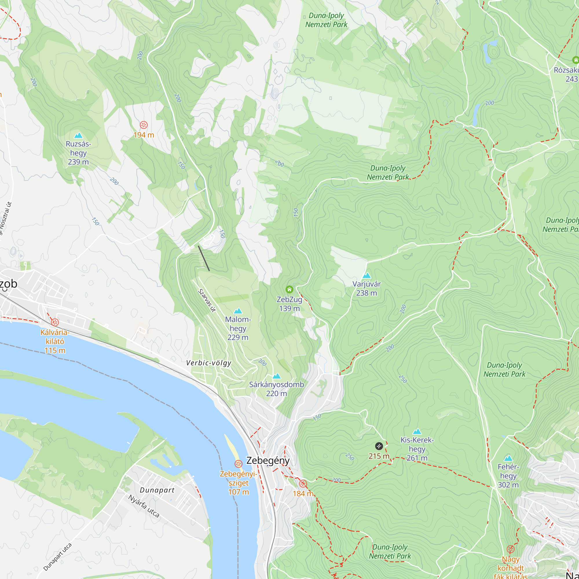 ZebZug map