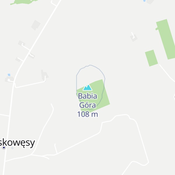 Map of Babia Góra