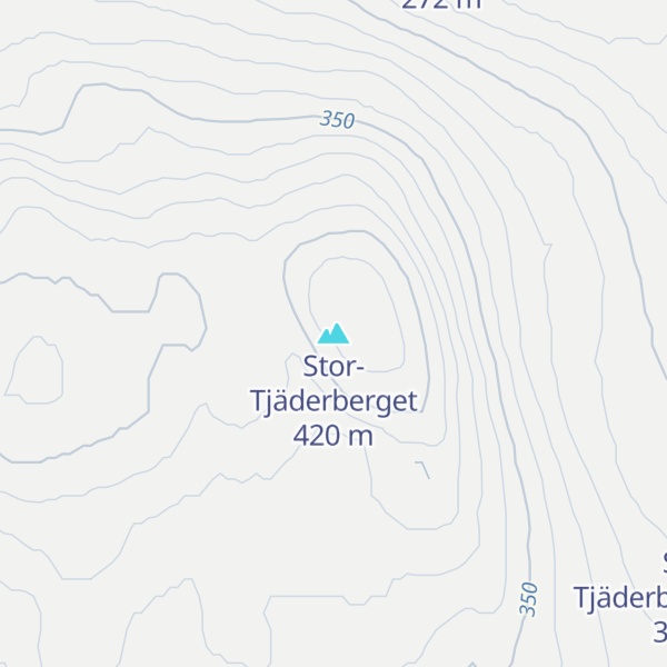 Map of Stor-Tjäderberget