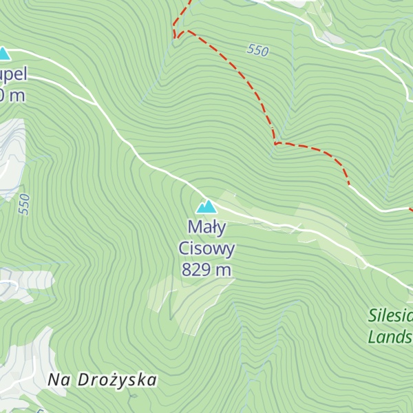 Map of Mały Cisowy