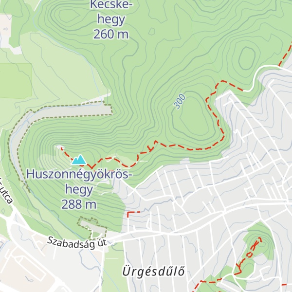 Map of Kis-Csík-hegy