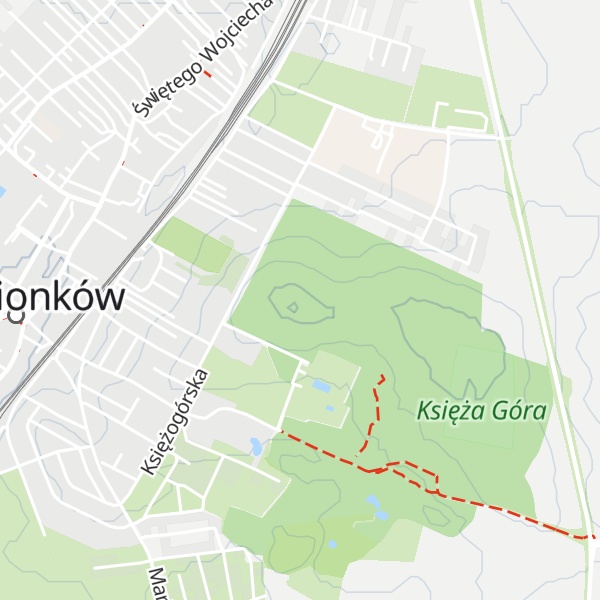 Map of Góra Powstańców Śląskich