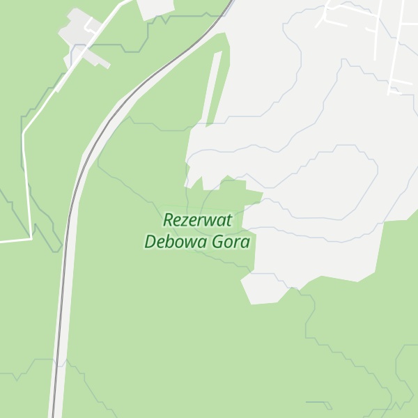 Map of Dębowa Góra