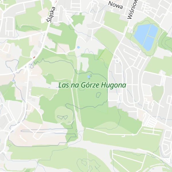 Map of Góra Hugona