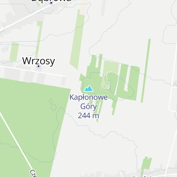 Map of Kapłonowe Góry