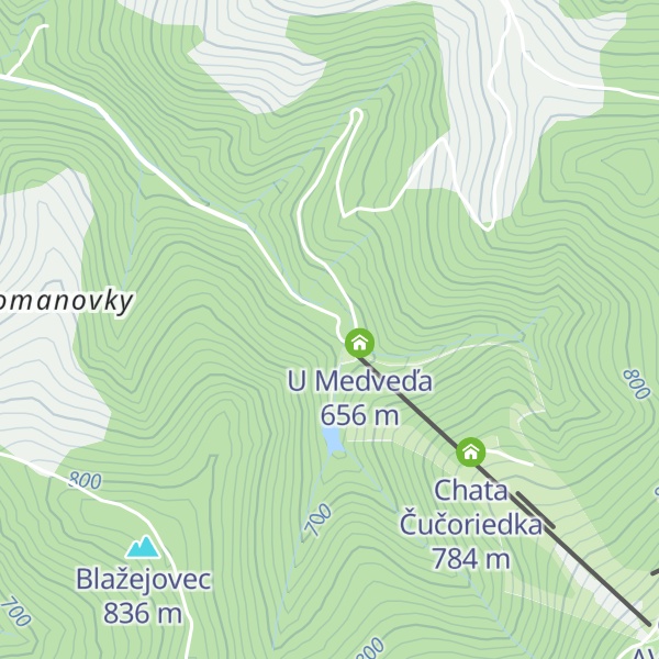 Map of Penzión Dedovka