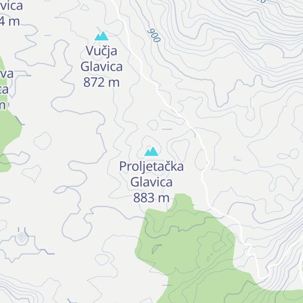 Map of Proljetačka Glavica