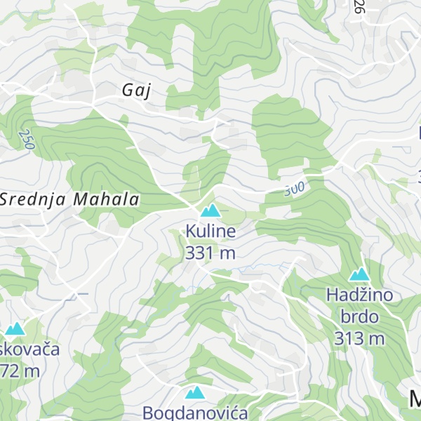 Map of Kuline