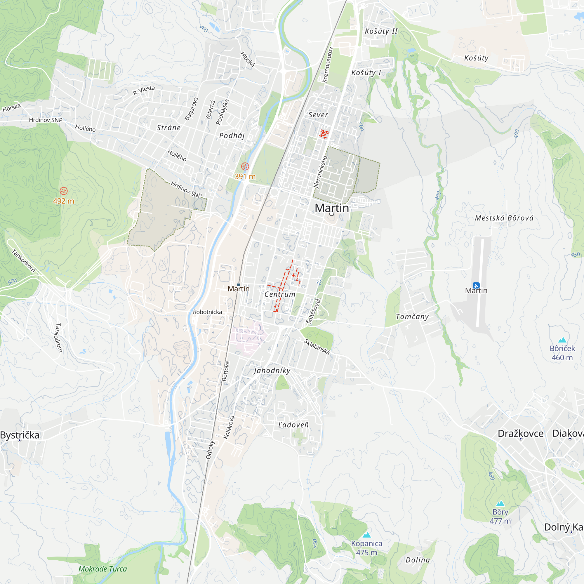 Turistické informačné centrum map