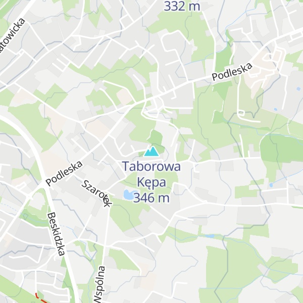 Map of Taborowa Kępa