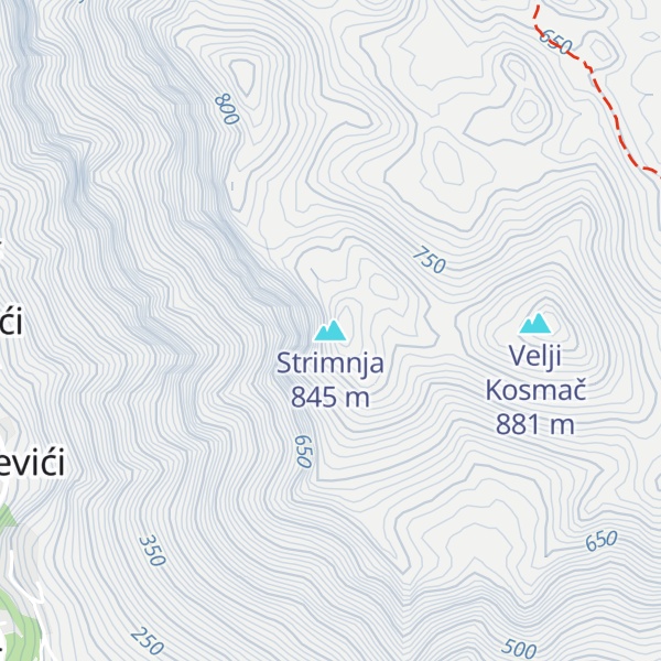 Map of Strimnja