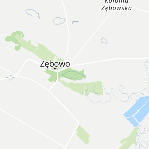 Map of Zielona Góra