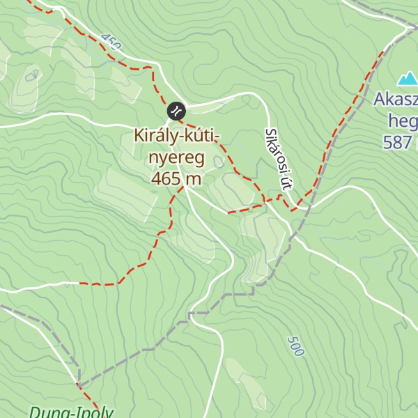 Map of Király-kúti kunyhó
