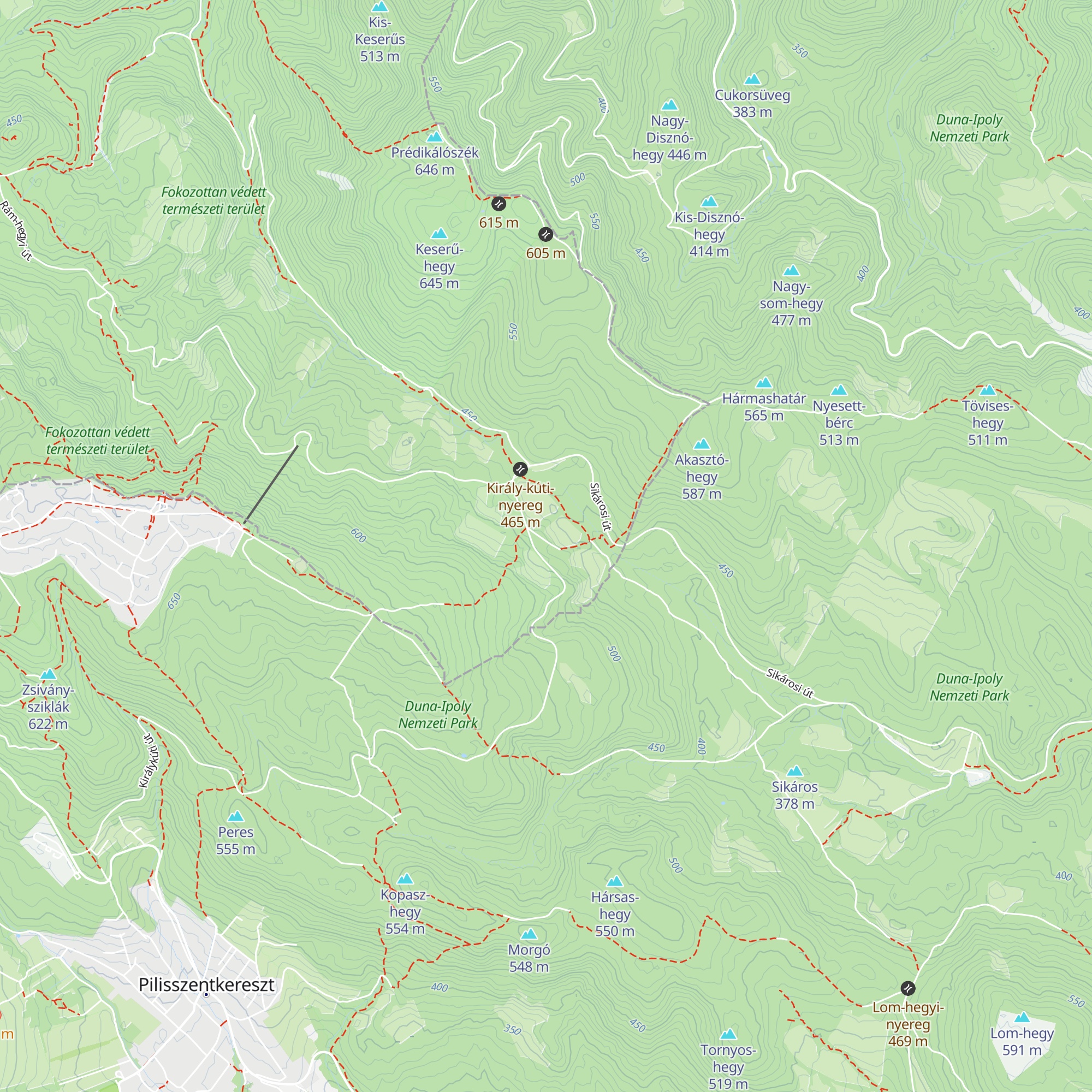 Király-kúti kunyhó map