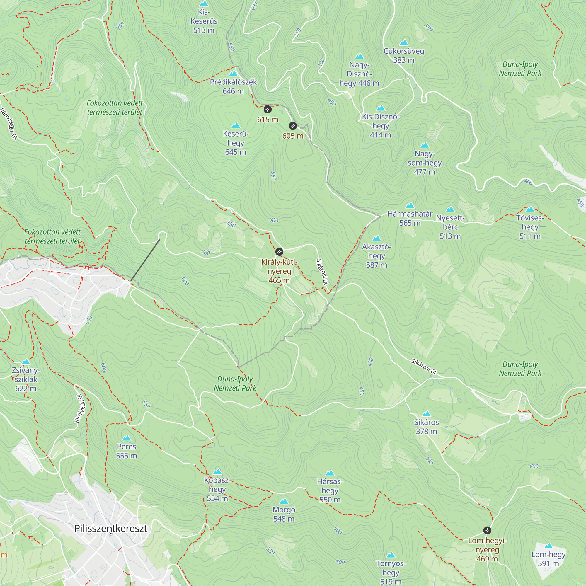 Király-kúti kunyhó map