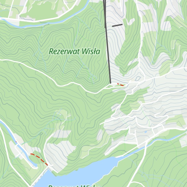 Map of Cienków Niżni