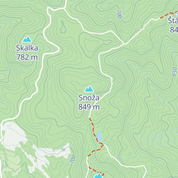 Map of Snoža