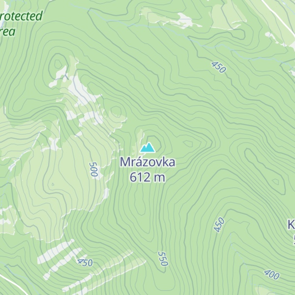 Map of Mrázovka