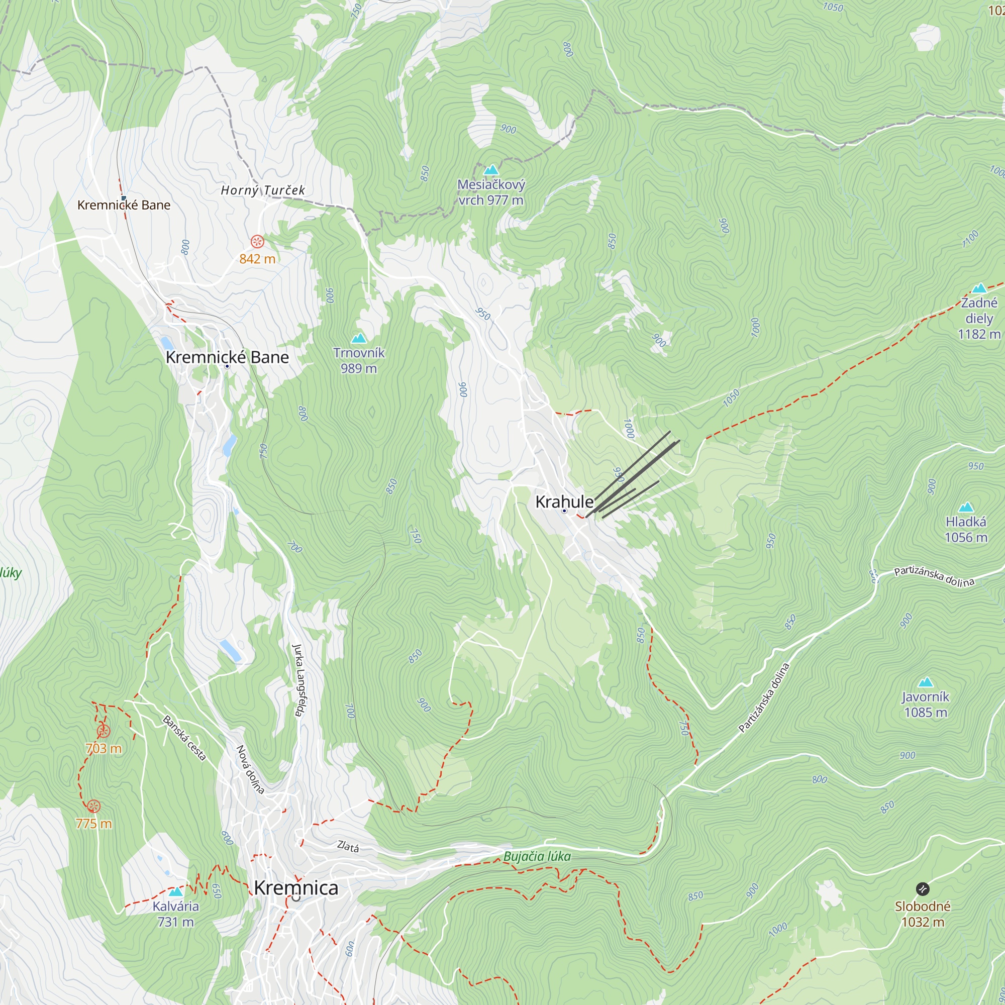 Salaš Opov dvor map