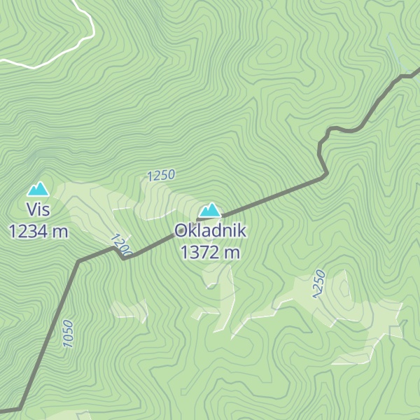 Map of Okladnik