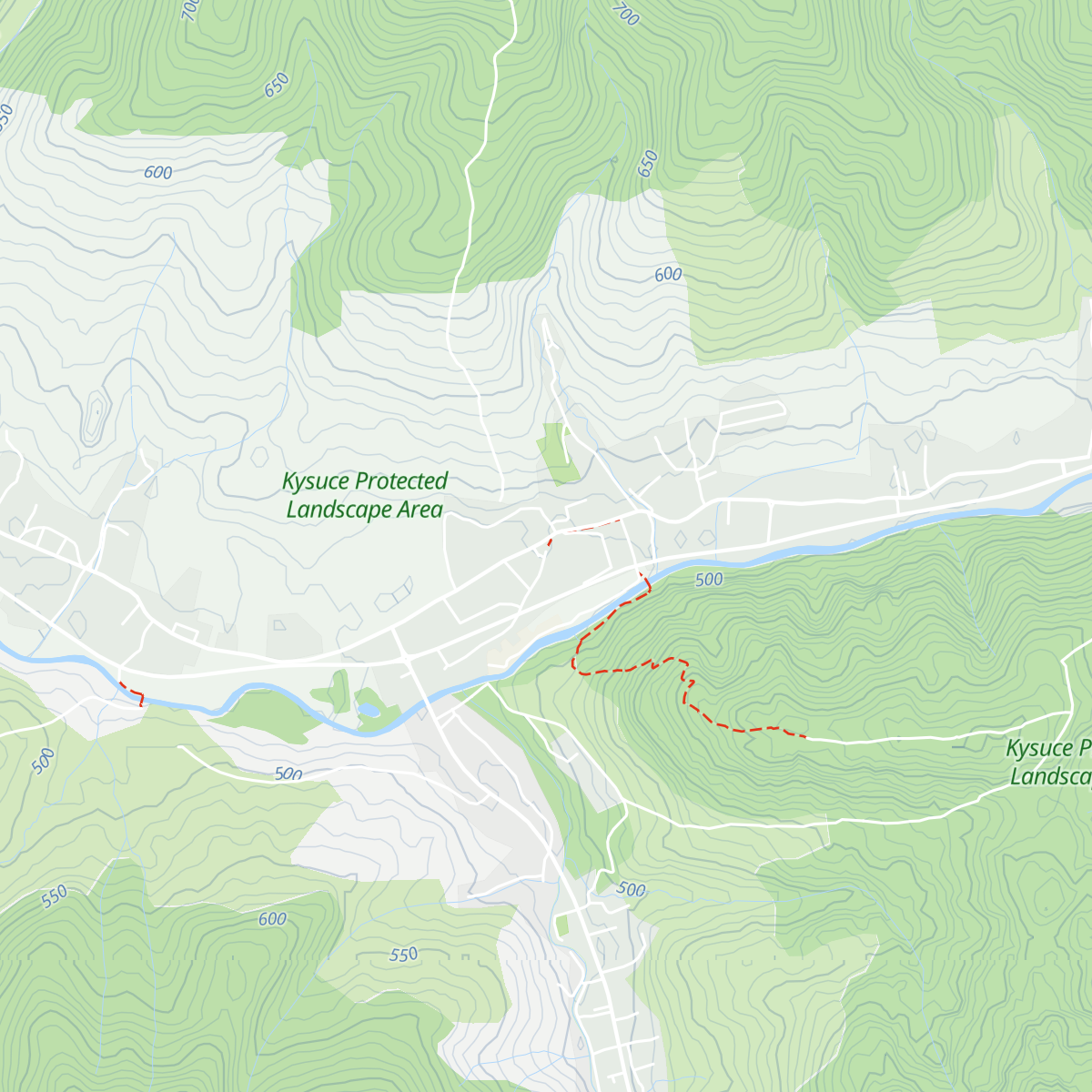 Turistické centrum pod Orlojom map