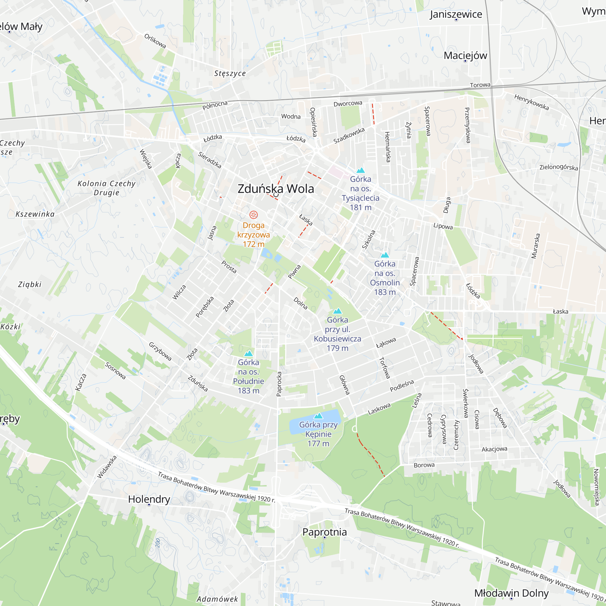 Schronisko młodzieżowe „CZEKAY” map