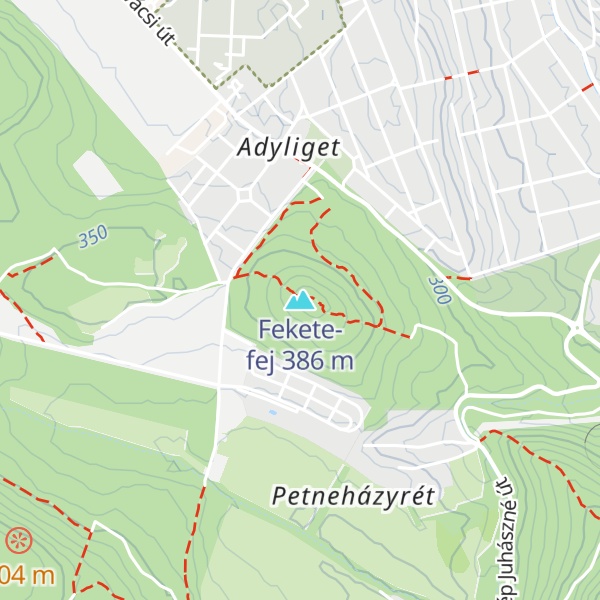 Map of Fekete-fej