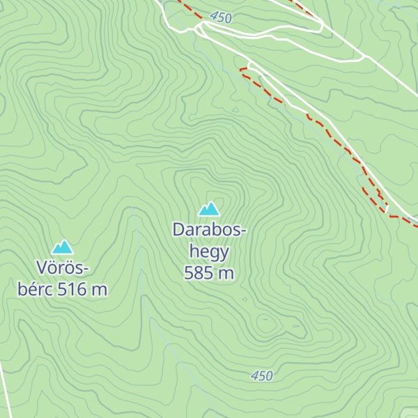 Map of Darabos-hegy